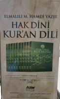 Hak Dini Kur'an Dili (10 Cilt, Büyük Boy,
Şamua)