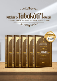 Kitabü't-Tabakati'l- Kebir Tabakat (5 Cilt) İbn Sa'd