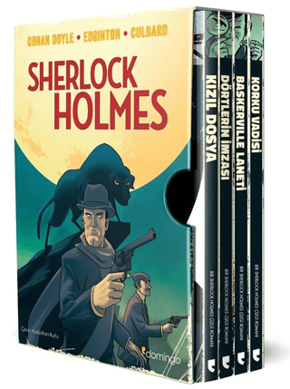 Sherlock Holmes Kutulu Set (4 Kitap Takım) Sir Arthur Conan Doyle