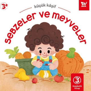 Hareketli Kitap 3d Sebzeler ve Meyveler Kolektif